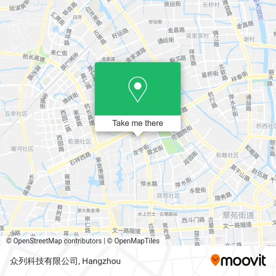 众列科技有限公司 map