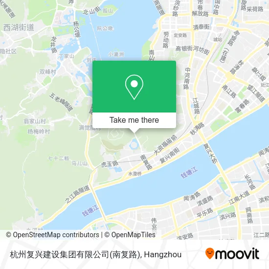 杭州复兴建设集团有限公司(南复路) map