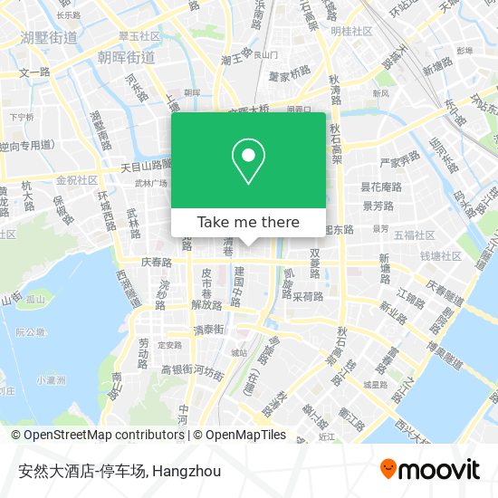 安然大酒店-停车场 map