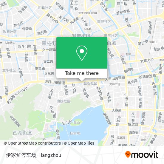 伊家鲜停车场 map
