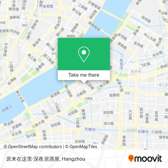 原来在这里·深夜居酒屋 map