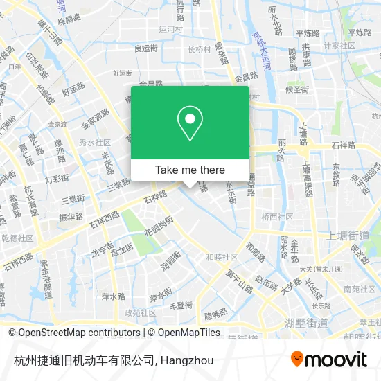 杭州捷通旧机动车有限公司 map