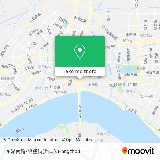 东湖南路/银堡街(路口) map