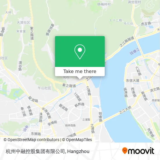 杭州中融控股集团有限公司 map