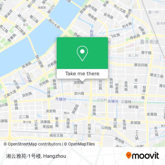 湘云雅苑-1号楼 map