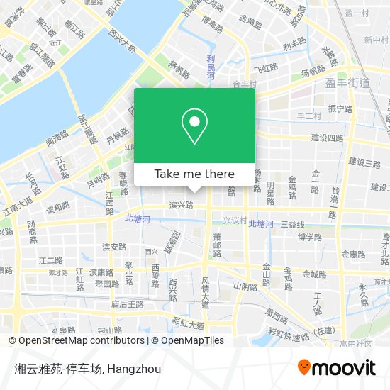 湘云雅苑-停车场 map