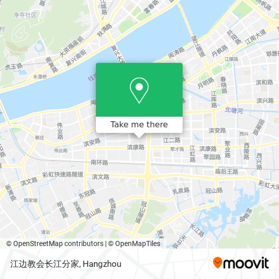 江边教会长江分家 map