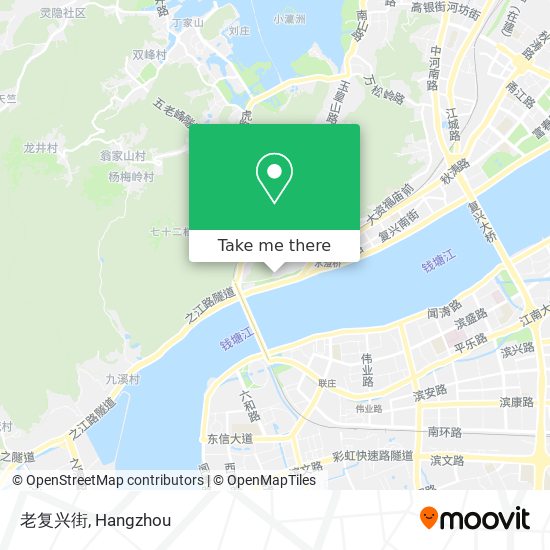 老复兴街 map