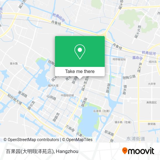 百果园(大明颐泽苑店) map