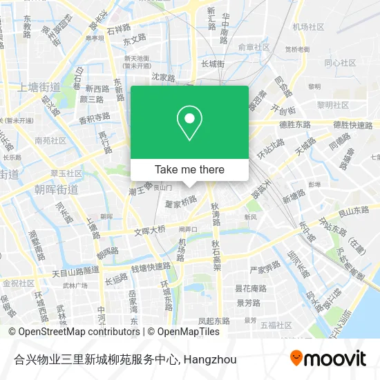 合兴物业三里新城柳苑服务中心 map