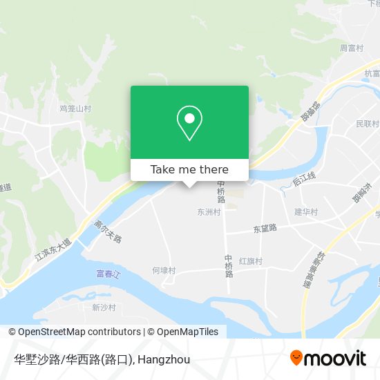 华墅沙路/华西路(路口) map