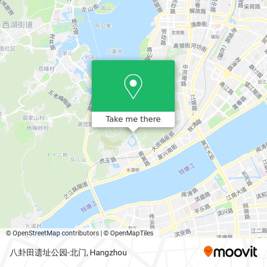 八卦田遗址公园-北门 map