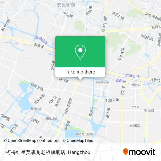 柯桥红星美凯龙老板旗舰店 map