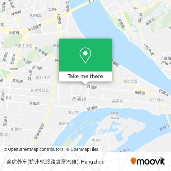 途虎养车(杭州轮渡路袁富汽修) map