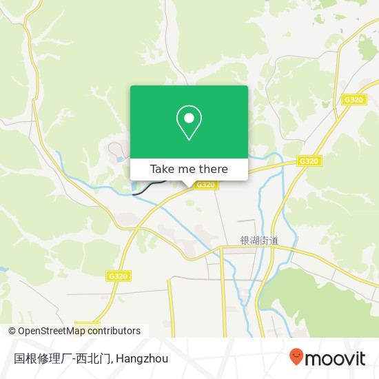 国根修理厂-西北门 map