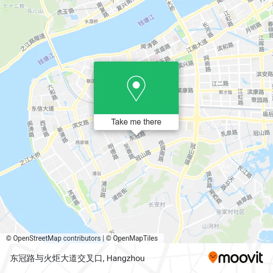 东冠路与火炬大道交叉口 map