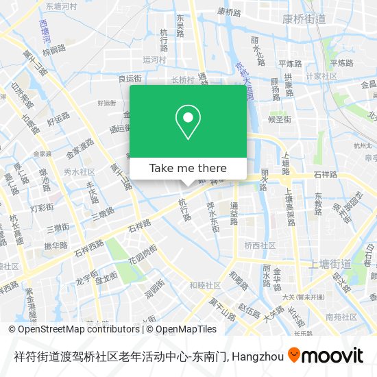 祥符街道渡驾桥社区老年活动中心-东南门 map