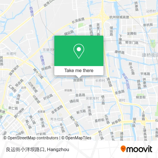良运街小洋坝路口 map