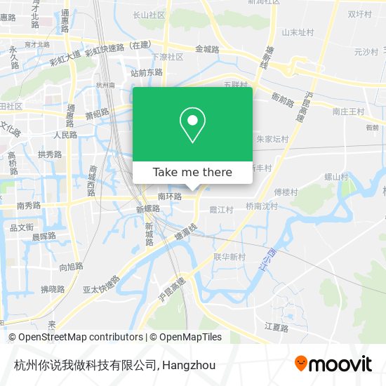 杭州你说我做科技有限公司 map