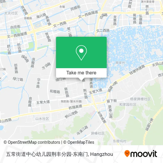 五常街道中心幼儿园荆丰分园-东南门 map