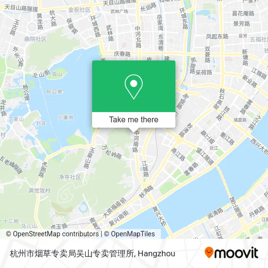 杭州市烟草专卖局吴山专卖管理所 map