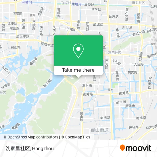 沈家里社区 map