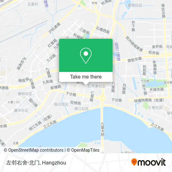 左邻右舍-北门 map