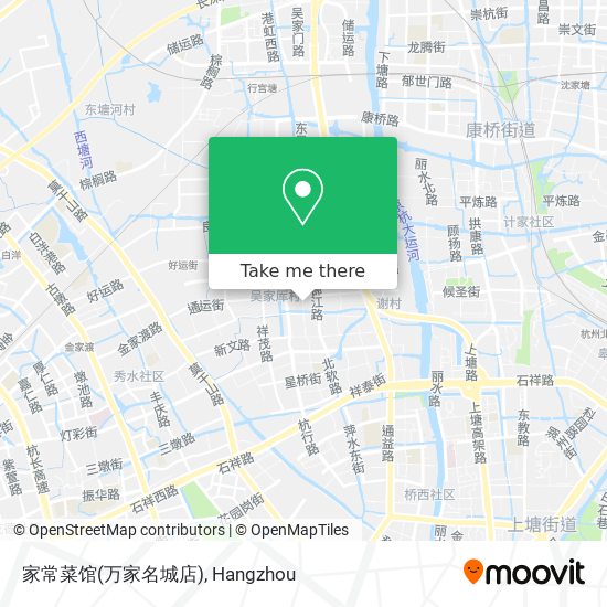 家常菜馆(万家名城店) map