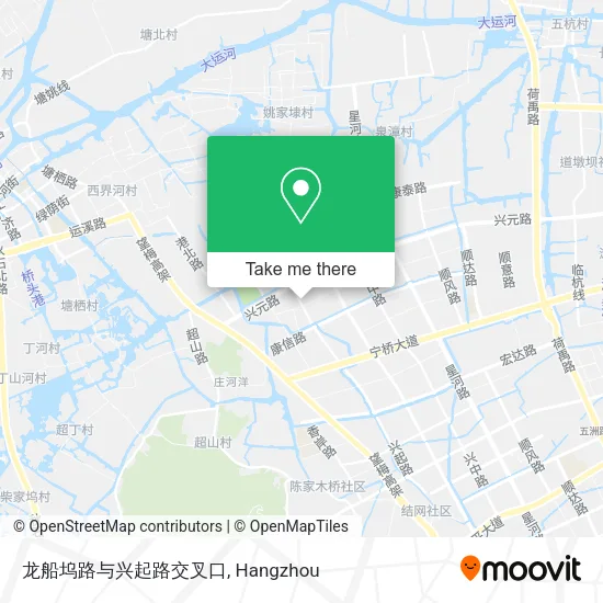 龙船坞路与兴起路交叉口 map