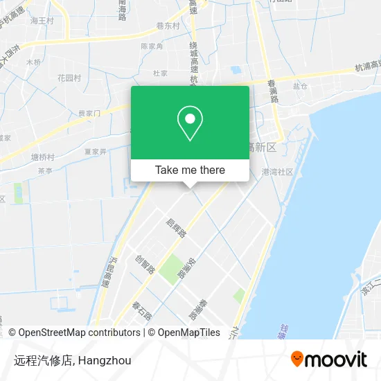 远程汽修店 map