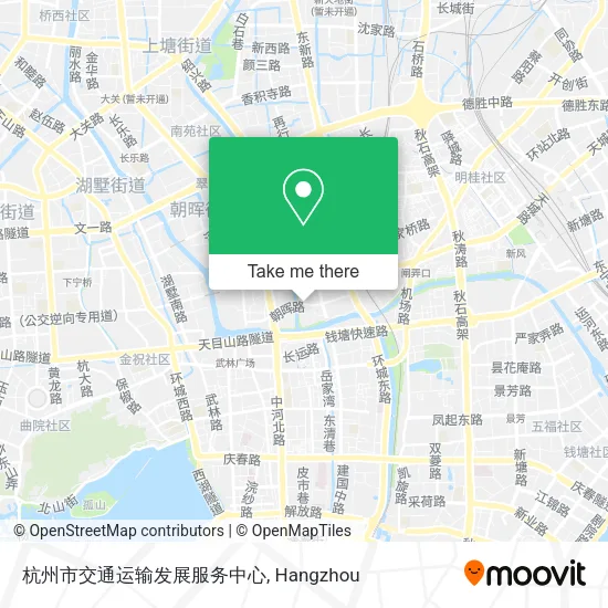 杭州市交通运输发展服务中心 map