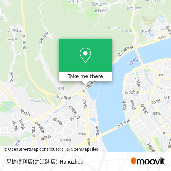 易捷便利店(之江路店) map