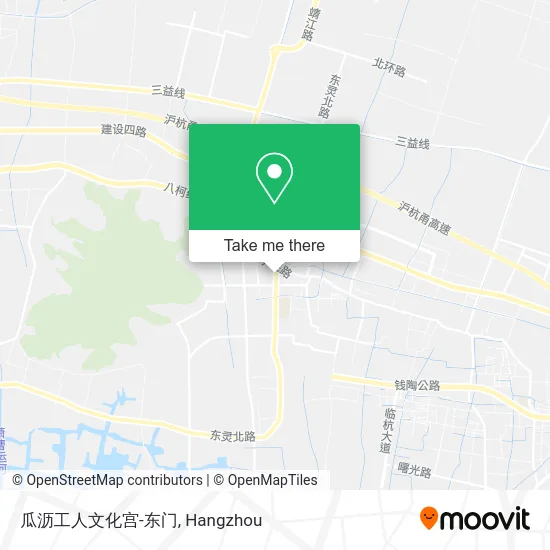 瓜沥工人文化宫-东门 map