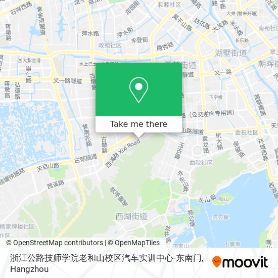浙江公路技师学院老和山校区汽车实训中心-东南门 map