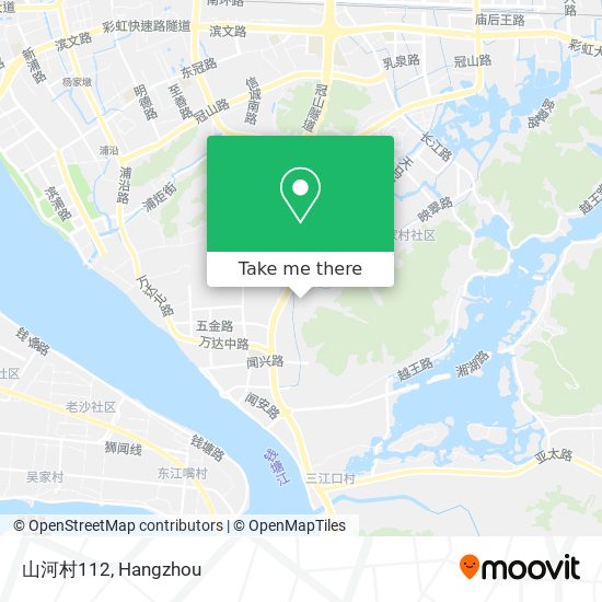 山河村112 map