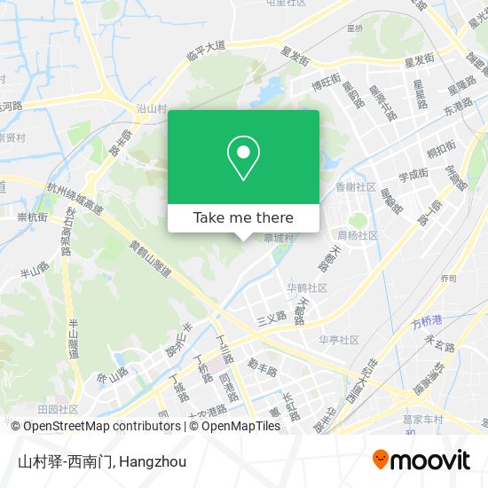 山村驿-西南门 map