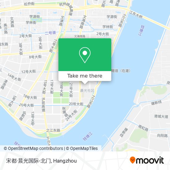 宋都·晨光国际-北门 map
