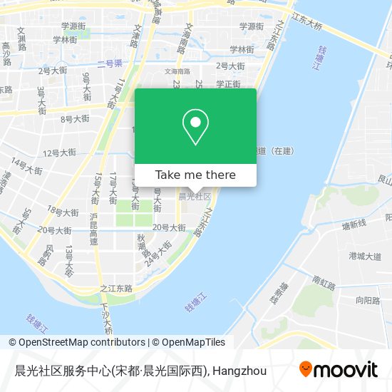 晨光社区服务中心(宋都·晨光国际西) map