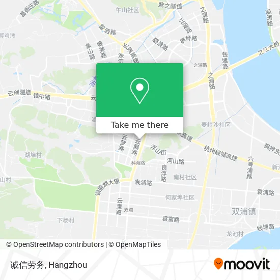 诚信劳务 map