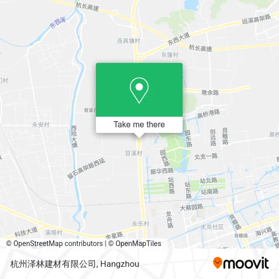 杭州泽林建材有限公司 map