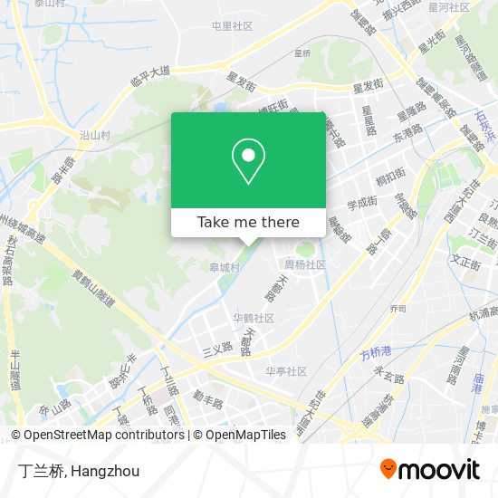 丁兰桥 map