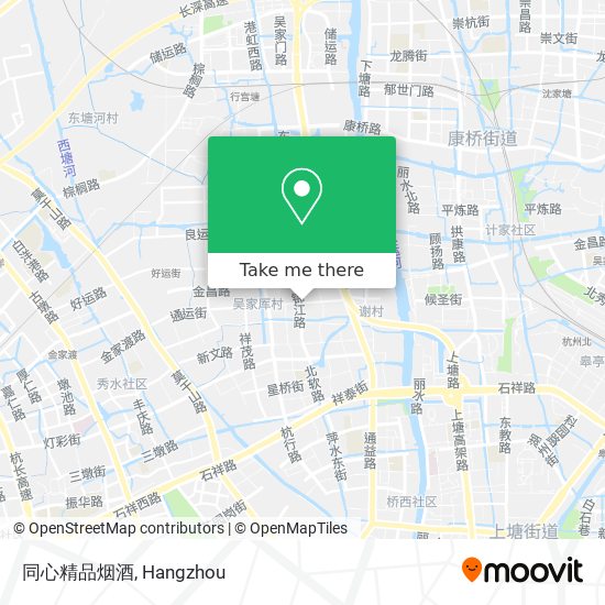 同心精品烟酒 map