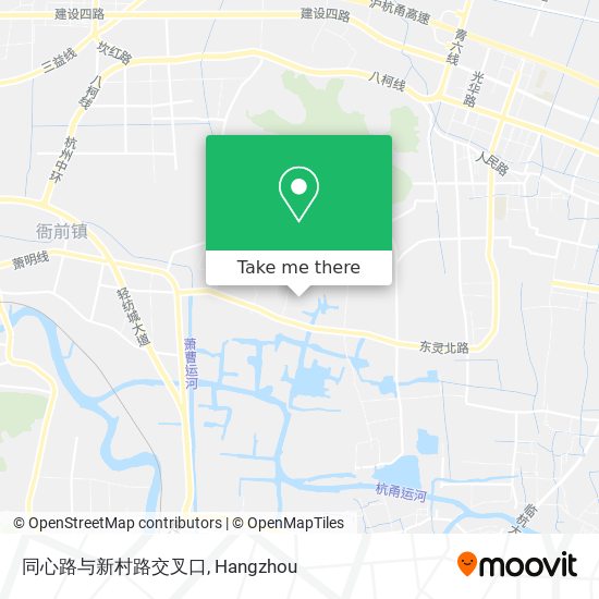 同心路与新村路交叉口 map