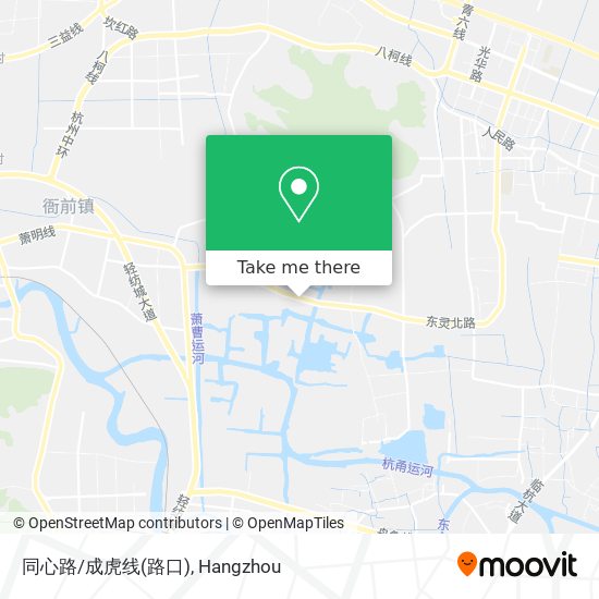 同心路/成虎线(路口) map