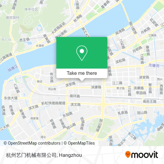 杭州艺门机械有限公司 map