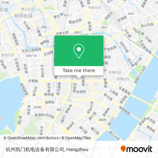 杭州凯门机电设备有限公司 map