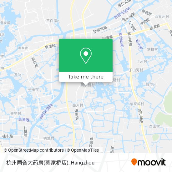 杭州同合大药房(莫家桥店) map