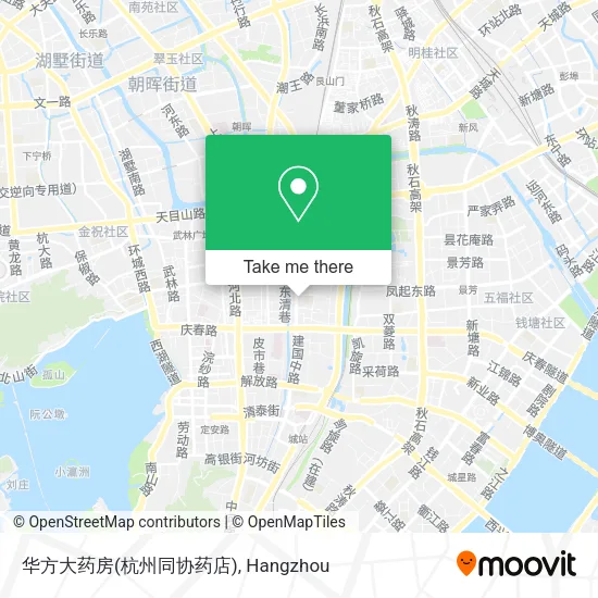 华方大药房(杭州同协药店) map