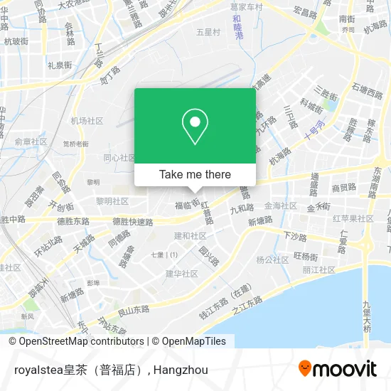 royalstea皇茶（普福店） map