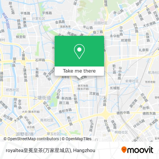 royaltea皇冕皇茶(万家星城店) map